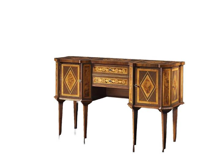 Xlmoebel Konsolentisch Italienisches Holzmöbel Sideboard in elegantem Design (Konsolentisch), Hergestellt in Europa