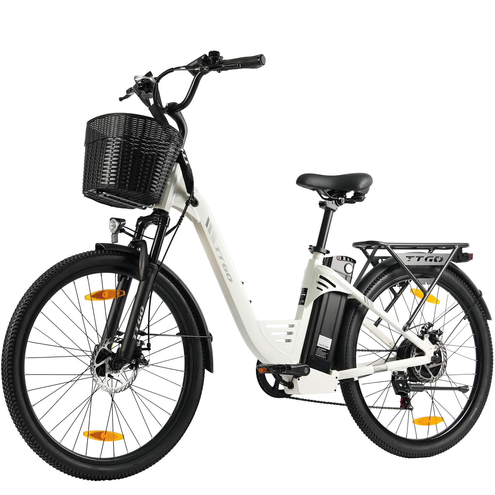 E-Bike Cityrad C2-Pro Faltbares E-Fahrrad 648WH Pedelec, 36V 18 AH 120 km Reichweite Cityrad 7 Gang Shimano,Scheibenbremsen , Kettenschaltung