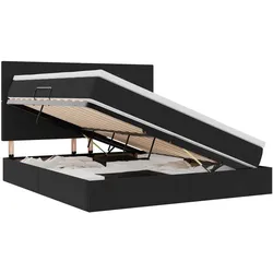 vidaXL, Bett, Amir Plain design (160 x 200 cm)