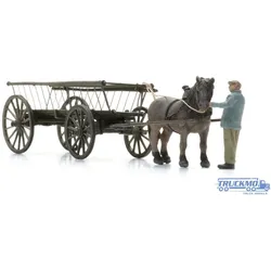 Artitec Fertigmodell Leiterwagen + Figur 387.598