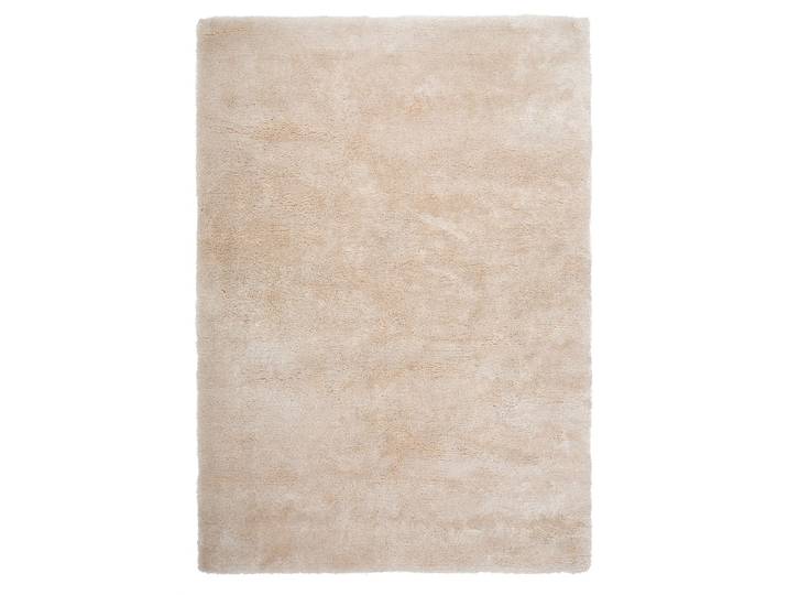 Hochflor-Teppich KAYOOM Dolphin 500 , beige (elfenbein), B:160cm H:35mm L:230cm, Polyester, Teppiche, Hochflor-Teppich, Hochflor, Modernes Muster, Uni, Fußbodenheizungsgeeignet, Wohnzimmer