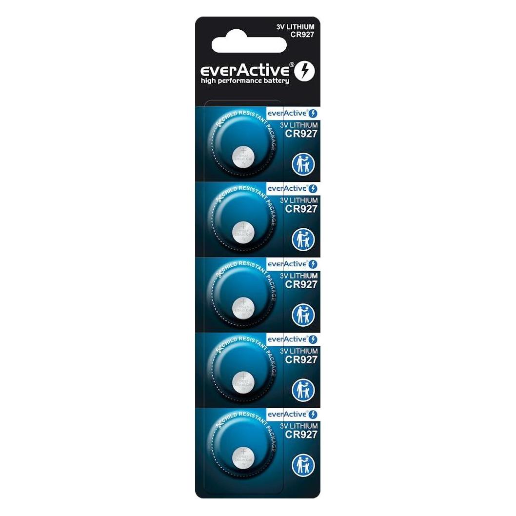Everactive CR927 Lithium (5 Stk., Gerätespezifisch, 30 mAh) (HGP20099)