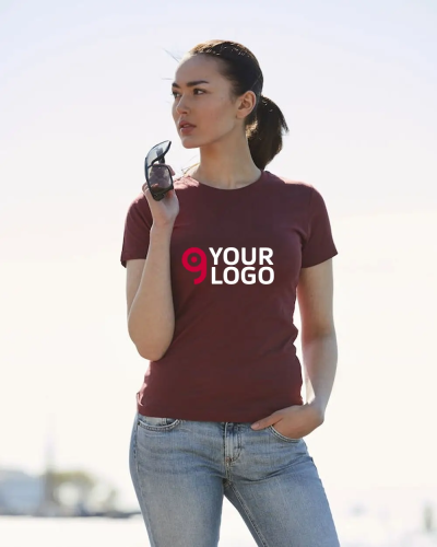 T-shirt donna New Classic-T cotone slim-fit Personalizzate o neutre Clique