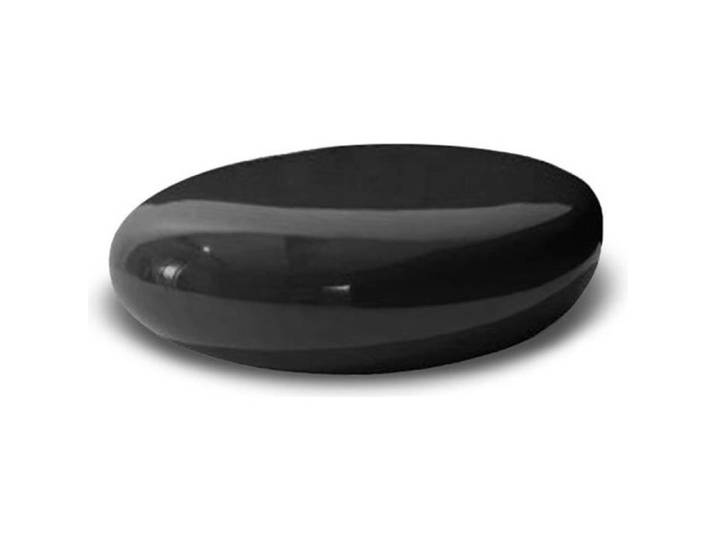 Table basse de salon noire - Galet - DESIGNETSAMAISON