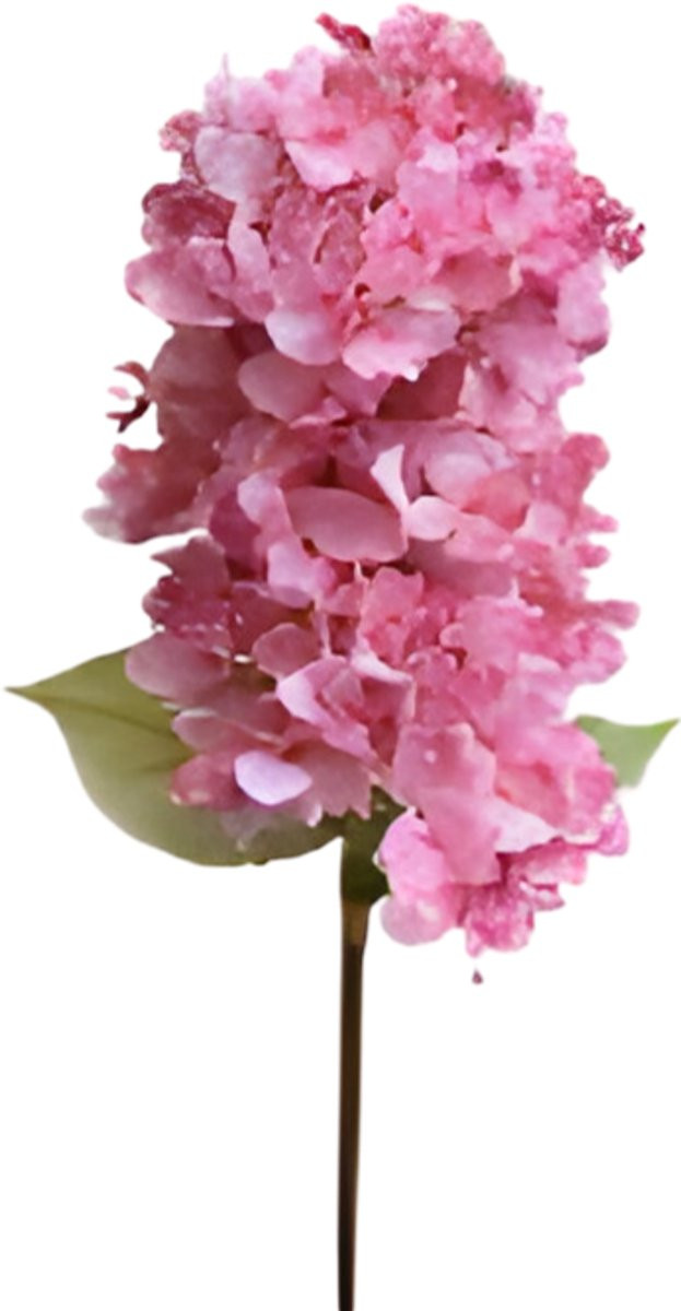 Buitengewoon Boet Kunst hortensia pluim roze 85 cm
