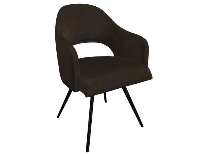 Drehstuhl Salesa Trendstühle / Farbe: Schwarzoliv / Material: Stoff
