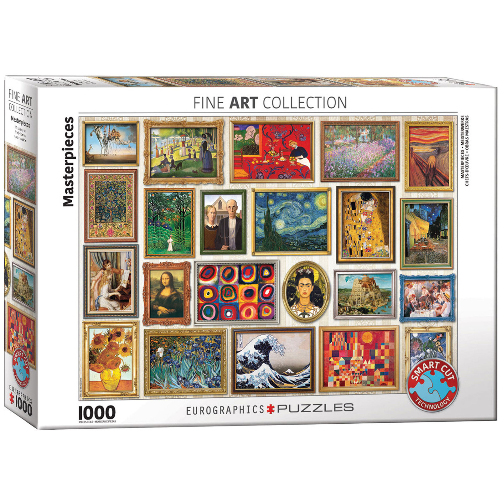Meesterwerken Puzzel met 1000 stukjes - 68 x 48 cm