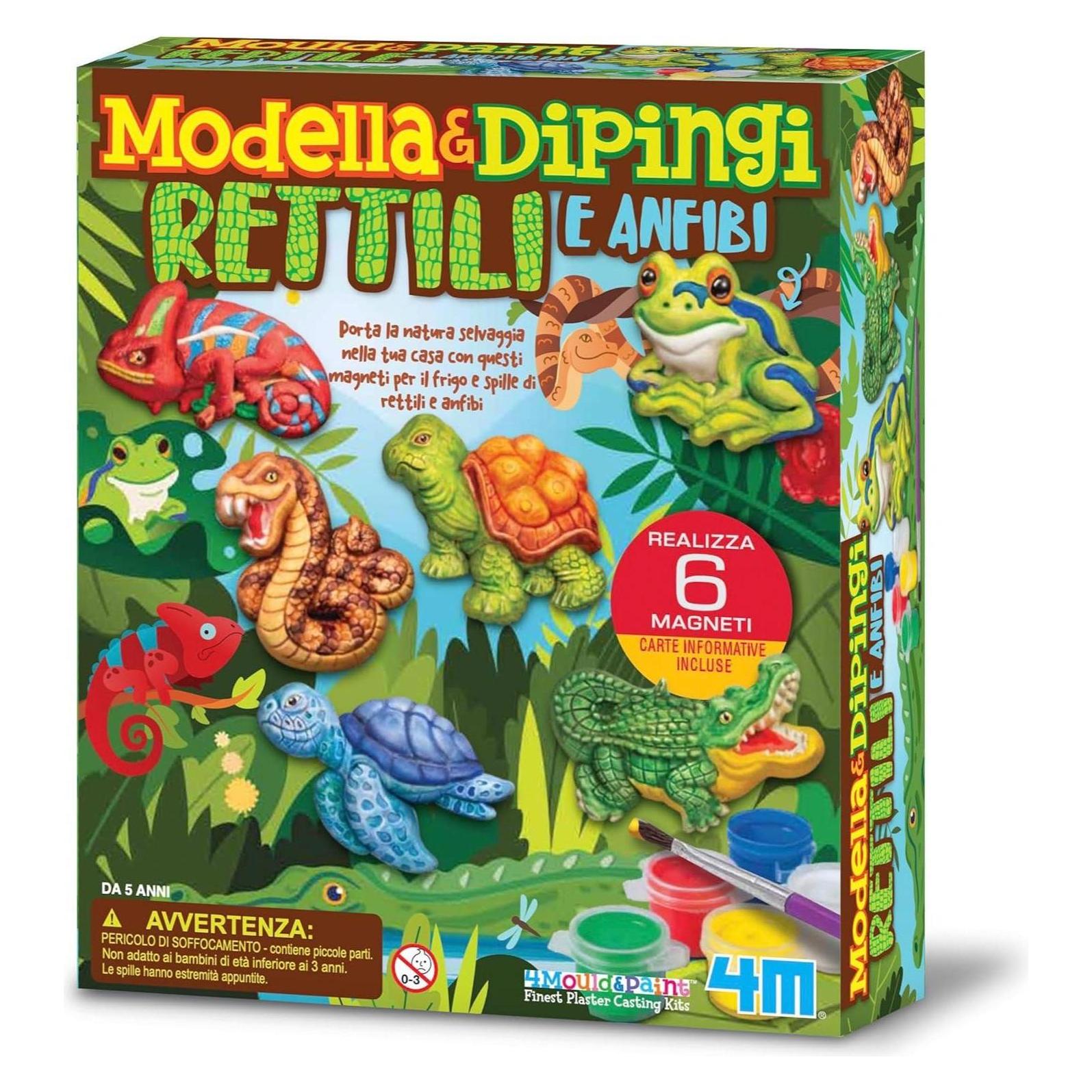 4M Modella & Dipingi Rettili e Anfibi (59378650)