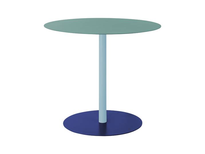 REMEMBER Beistelltisch Rondo sky - H 42, ø 48 cm aus