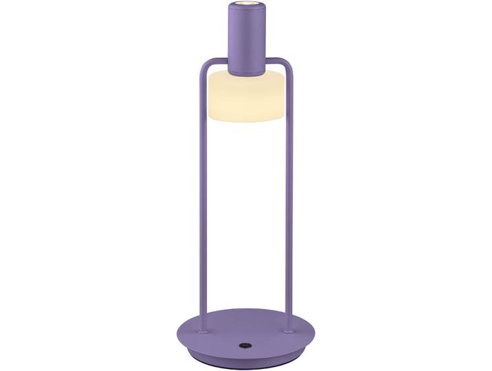 Tischleuchte - Farbe: violett - LED - Material: Metall- LED Energiesparlampe