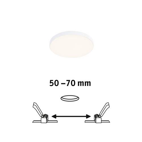 Paulmann 79938 LED-Einbaupanel 6W Warmweiß Weiß