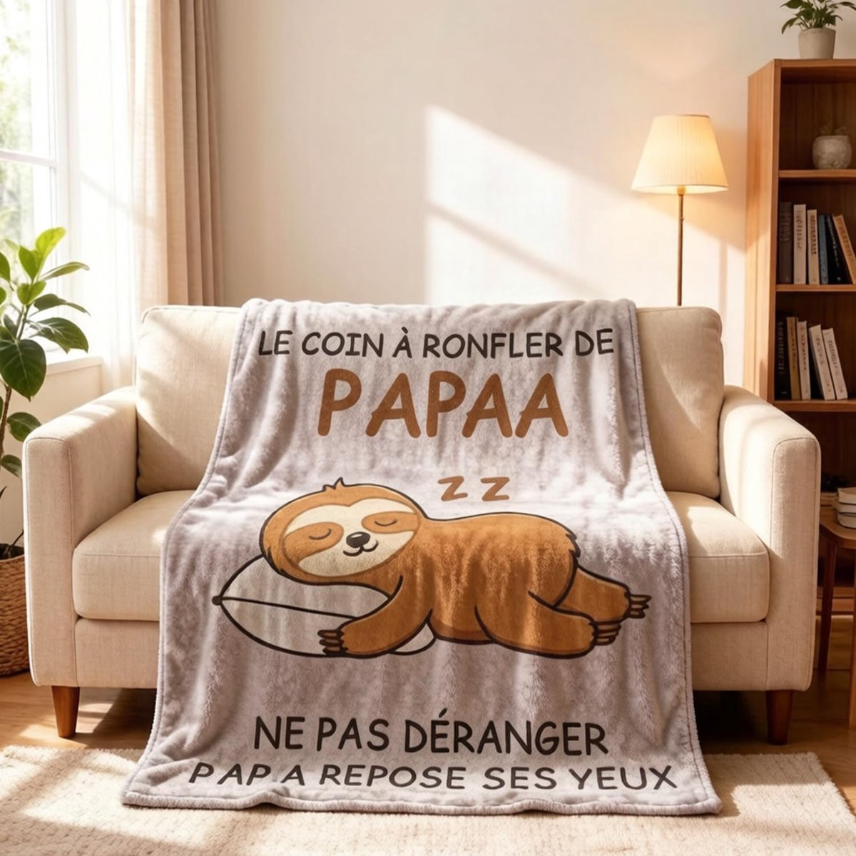 Deken voor papa - Cadeau voor Vaderdag