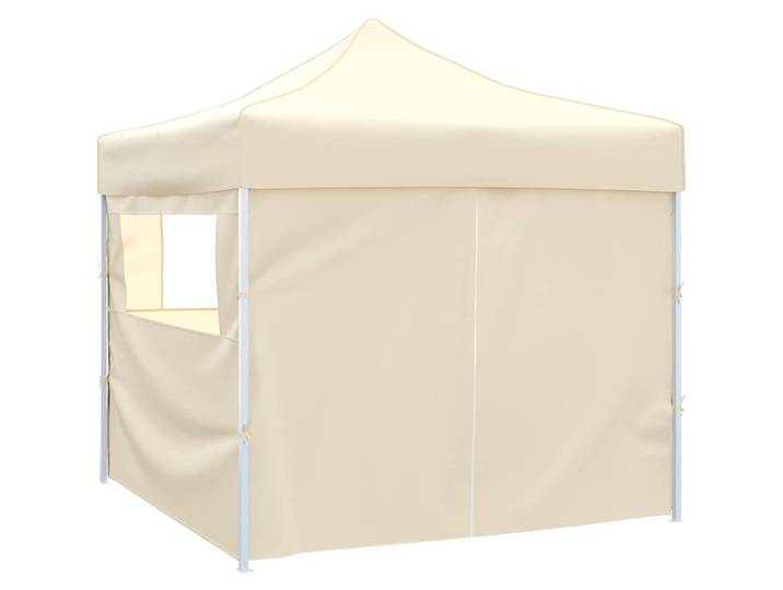 vidaXL\, tente de réception\, 291 x 291 x 315 cm\, couleur crème\, tissu Oxford