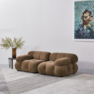 Forward Home Collection Breeley 76'' Velvet Upholstered Loveseat