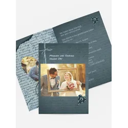 Hochzeitskarten Einladungen selbst gestalten mit Spruch und Fotos im Onlinedesigner bei Meine-Kartenmanufaktur.de