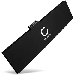 Cellonic Akku für Dell Venue 11 Pro 7130 Junction, (Pro11i-2501BLK), V11P7130 (4850 mAh), Notebook Akku, Schwarz