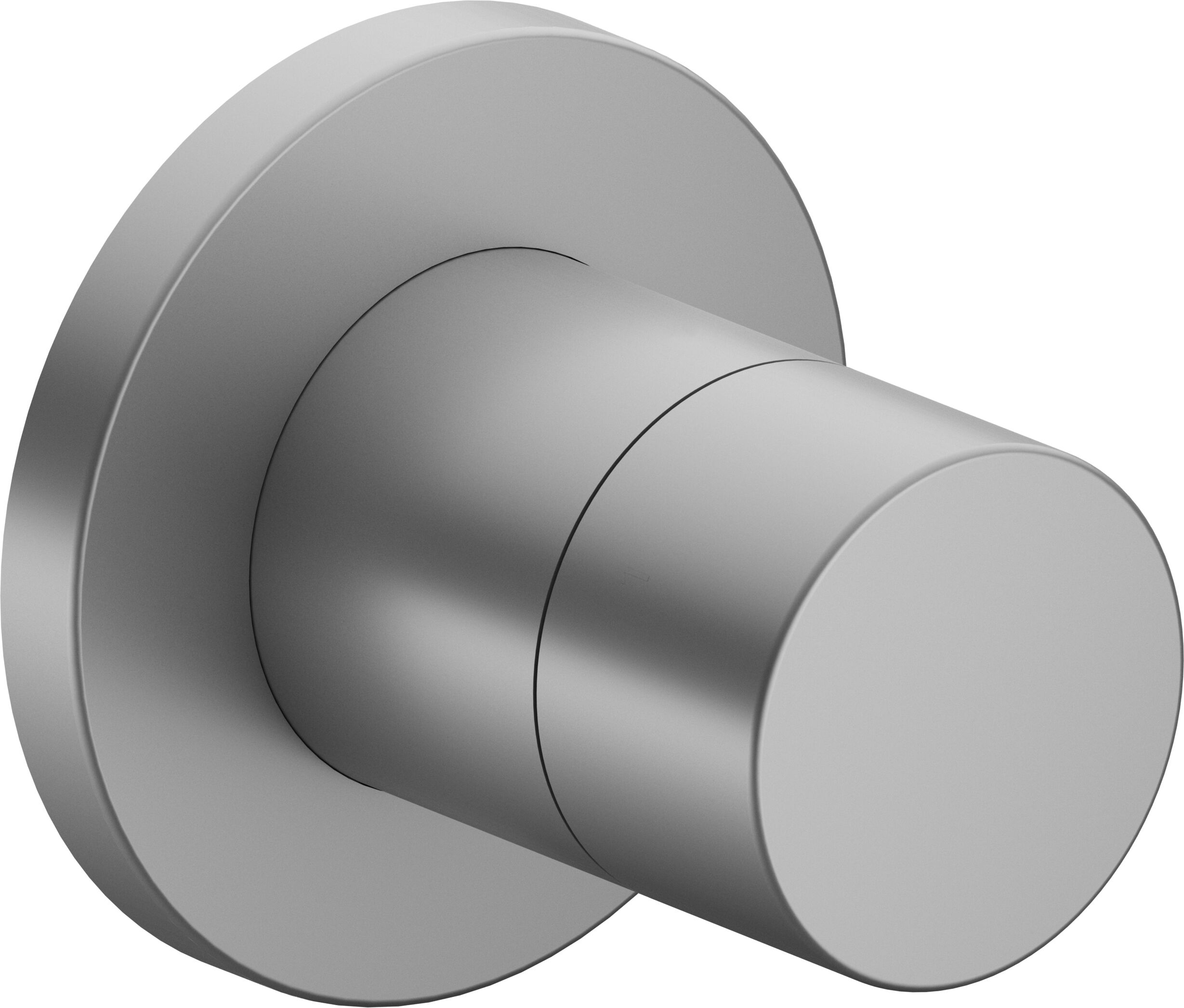 Keuco IXMO Pure conversion 2 voies 59556170001 installation encastrée, ronde, finition aluminium