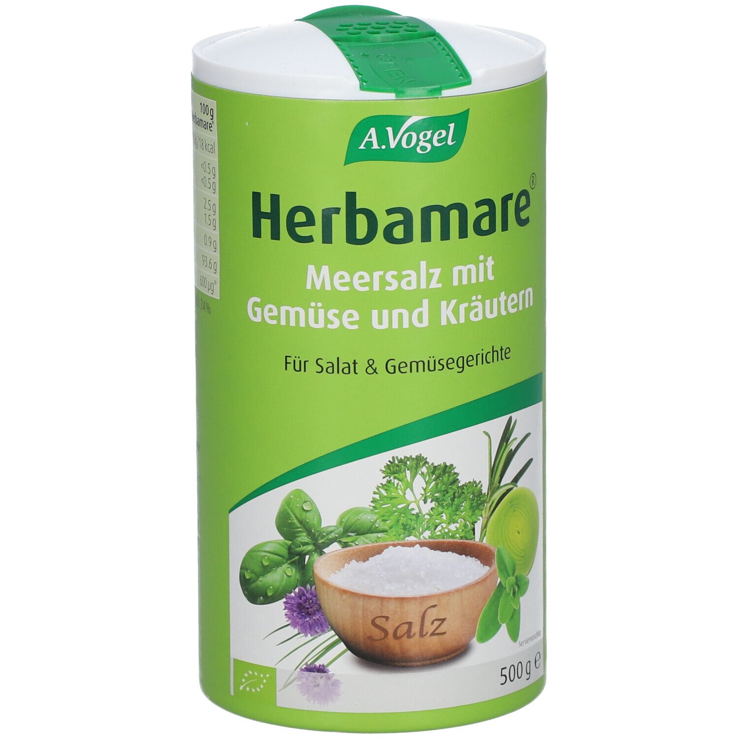 Herbamare A Vogel Bio 500 g Salz