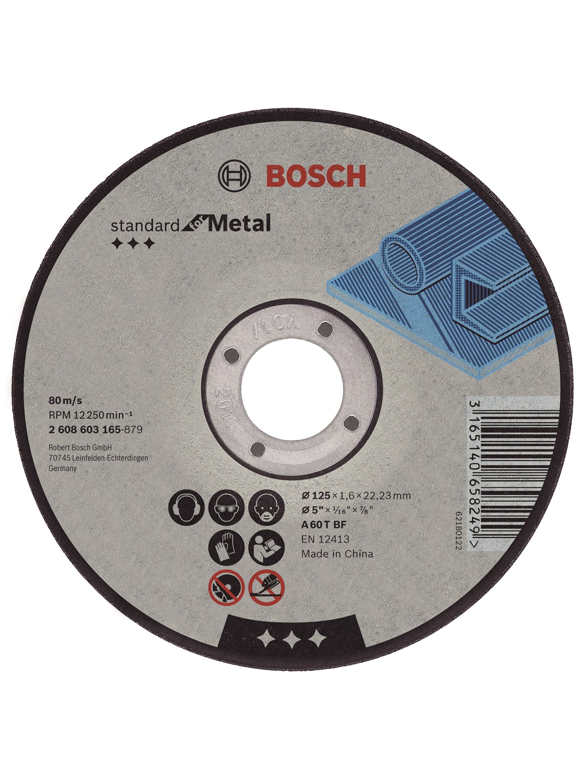 Bosch SKÆRESKIVE 100MM STÅL