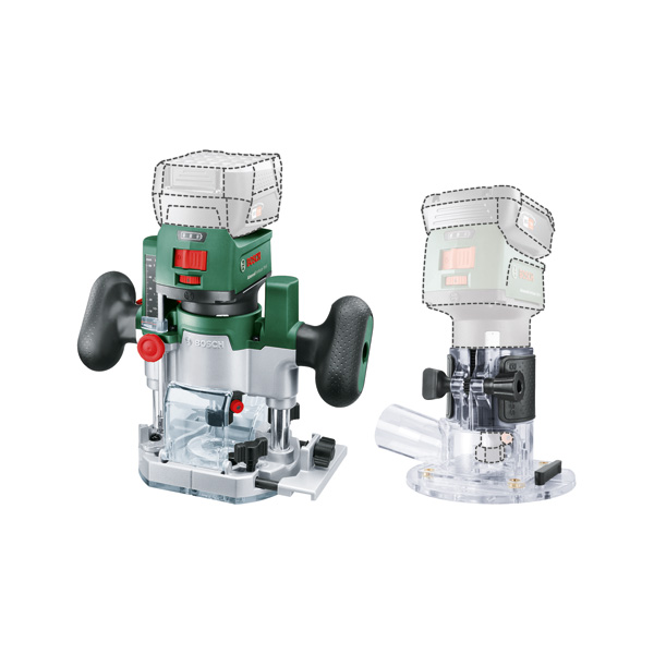 Bosch Akku-Fräse Router Combi Set 06039D5002