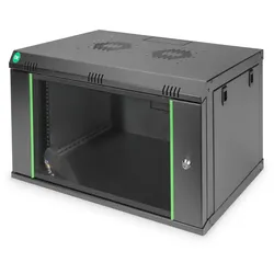 Digitus 7HE 19"-Wandgehäuse Dynamic Basic Serie RAL 9005 schwarz