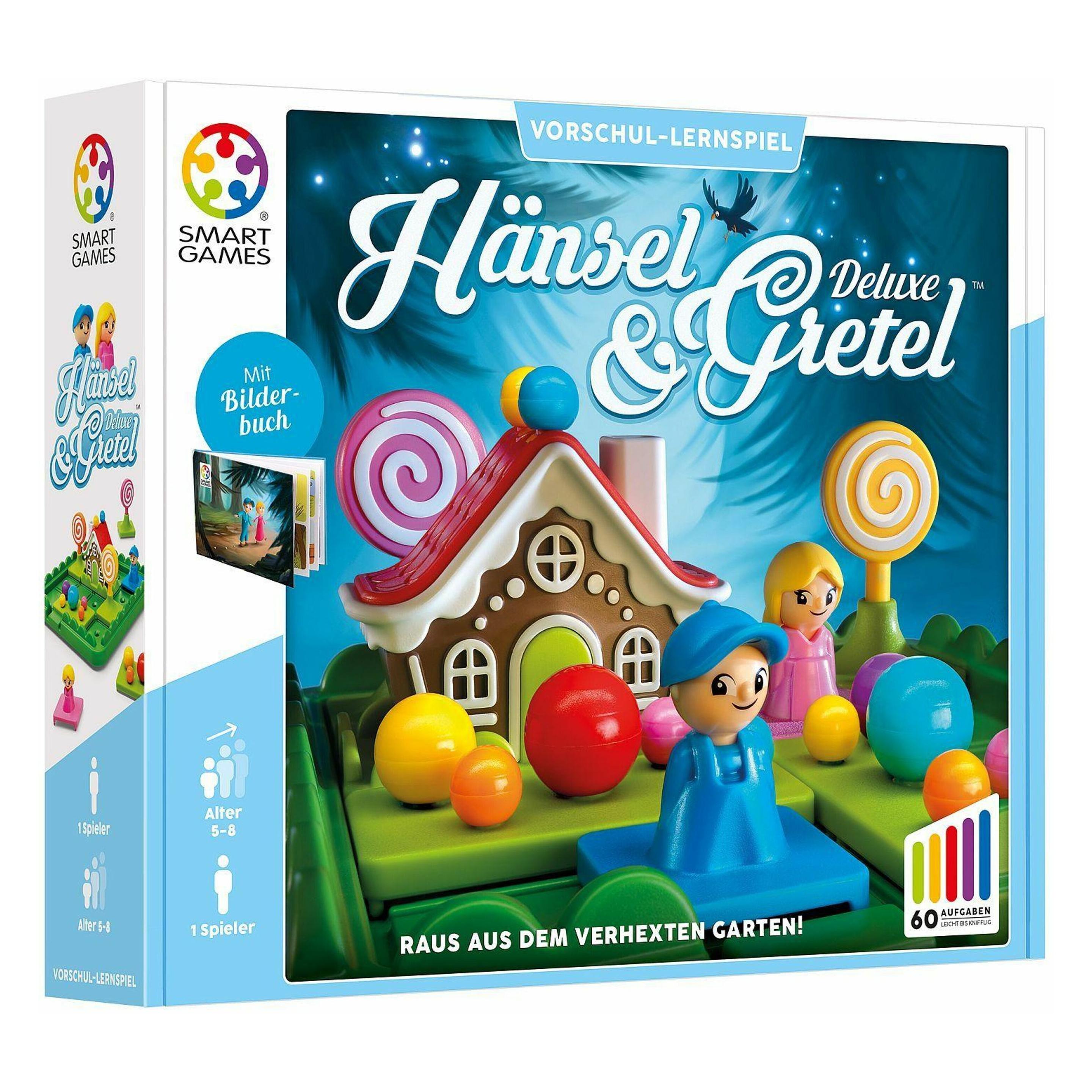 Smart Games Hänsel + Gretel (Dänisch, Deutsch, Englisch, Finnisch, Französisch, Griechisch, Italienisch, Norwegisch, Portugiesisch, Spanisch) (SG028DE)