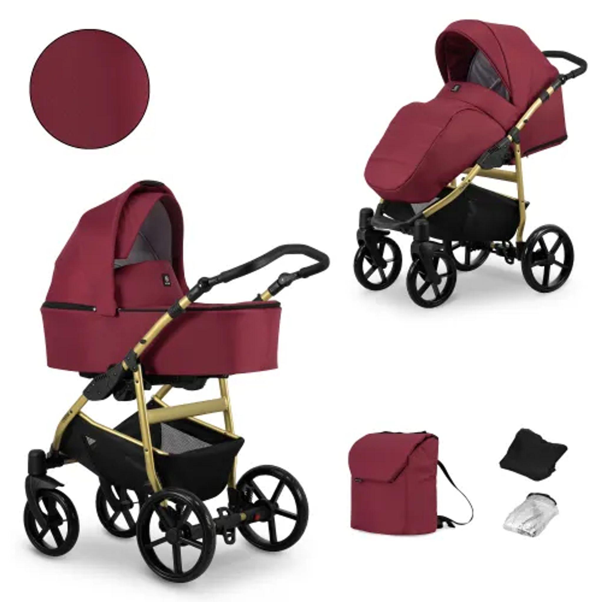 Kinderwagen Kunert MATA 2in1 - Farbe: Bordeaux