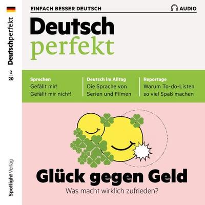 Deutsch lernen Audio - Glück gegen Geld - Spotlight Verlag, Audio, 4064066261566