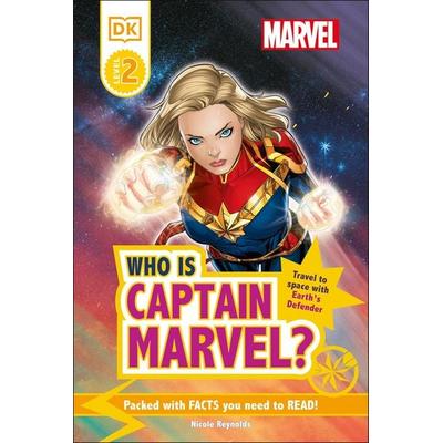 Marvel Who Is Captain Marvel?, Gebundene Ausgabe von Nicole Reynolds, Dorling Kindersley, 978-0-241-56586-5