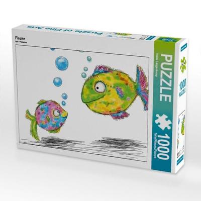 CALVENDO Puzzle Fische | 1000 Teile Lege-Größe 64 × 48 cm Foto-Puzzle für glückliche Stunden