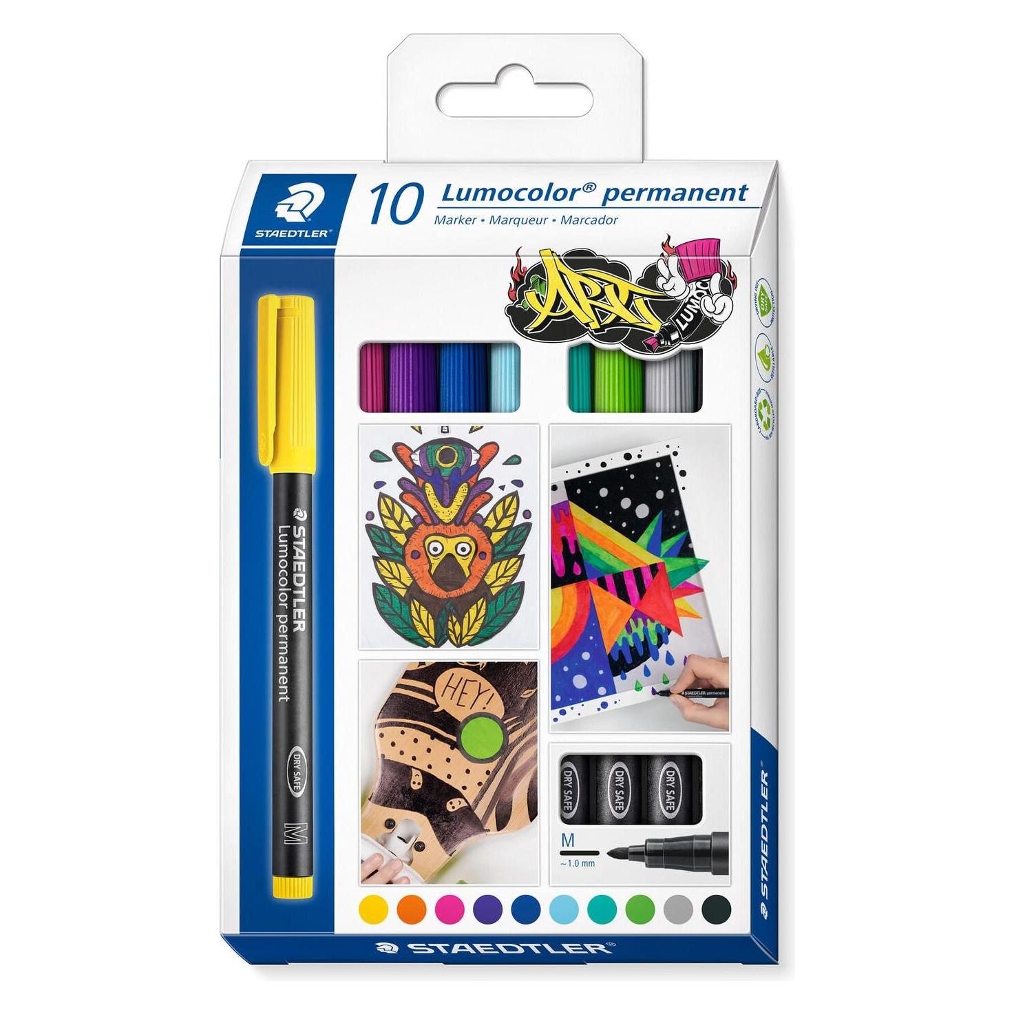 Staedtler Folienstift 317 C10 (10x) (317 C10)