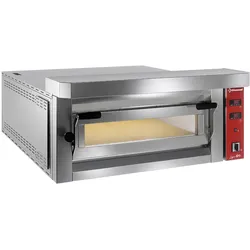 Elektro Pizzaofen, 6 Pizzen 350mm - FULL Schamottstein (LFD-06-LX)