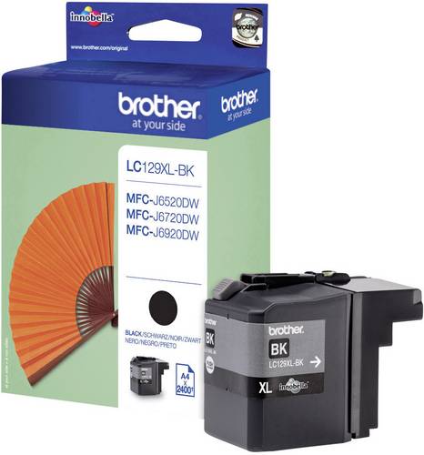 Brother Druckerpatrone LC-129XLBK Original Schwarz LC129XLBK