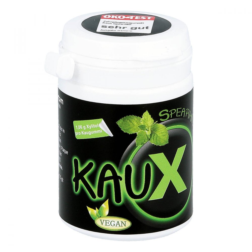 sz saubere-zaehne GmbH Kaux Zahnpflegekaugummi Spearmint mit Xylitol 10260529