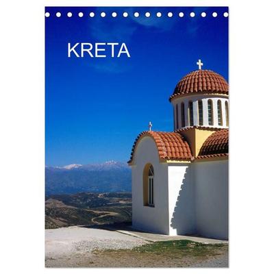 KRETA (Tischkalender 2027 DIN A5 hoch), CALVENDO Monatskalender