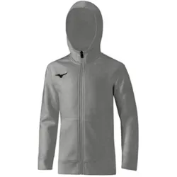 Mizuno, Unisex, Sportshirt, Sweat FZ Hoodie Team Apparel (M), Grau