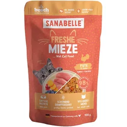 Sanabelle Freshe Mieze - Pute & Huhn 10x100 g
