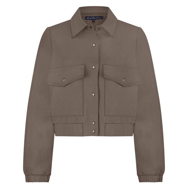 Red Button Bomber srb4673 jkt punta warm taupe