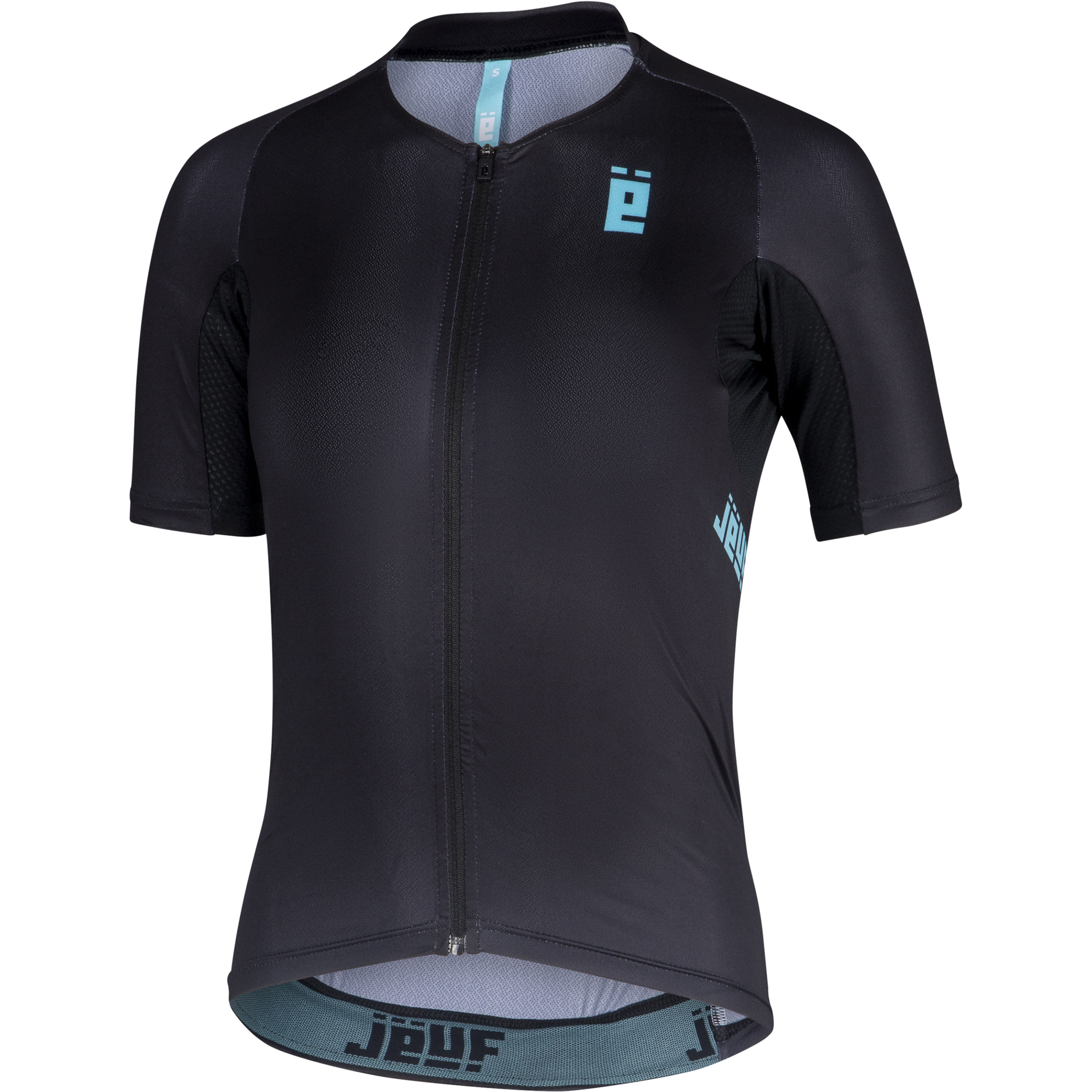 Bergzeit Basics Jeuf Train Trikot Damen Radtrikots schwarz Größe M Mountainbike | Rennrad | Gravel Elastisch
