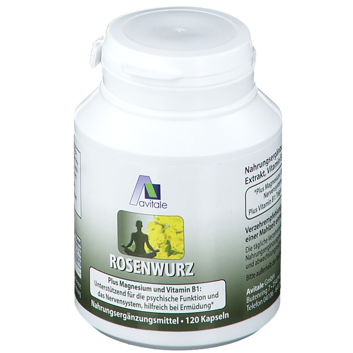 Rosenwurz 200 mg Vegi Kapseln 120 St