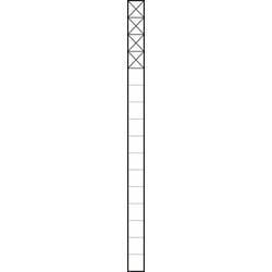 Siedle KSF 616-4 SM Kommunikations-Stele 200024014-00