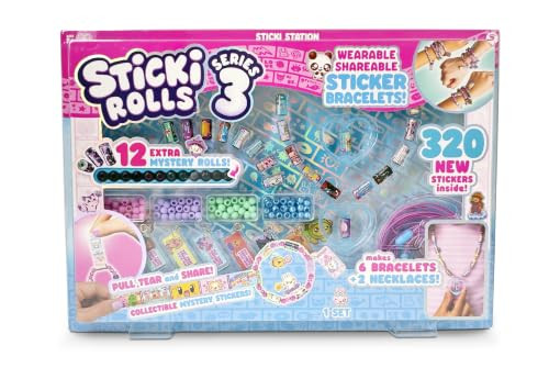 Sticki Rolls Sticki Station S3 draagbare deelbare sticker armband sieraden kit