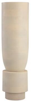 Elk Signature Elk Home Belle Whitewash Wooden 6.25 Inch Wide Vase