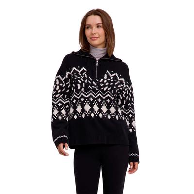 Strickpullover FALKE "FALKE Pullover", Damen, Gr. XL, schwarz (3000), Pullover Strickpullover