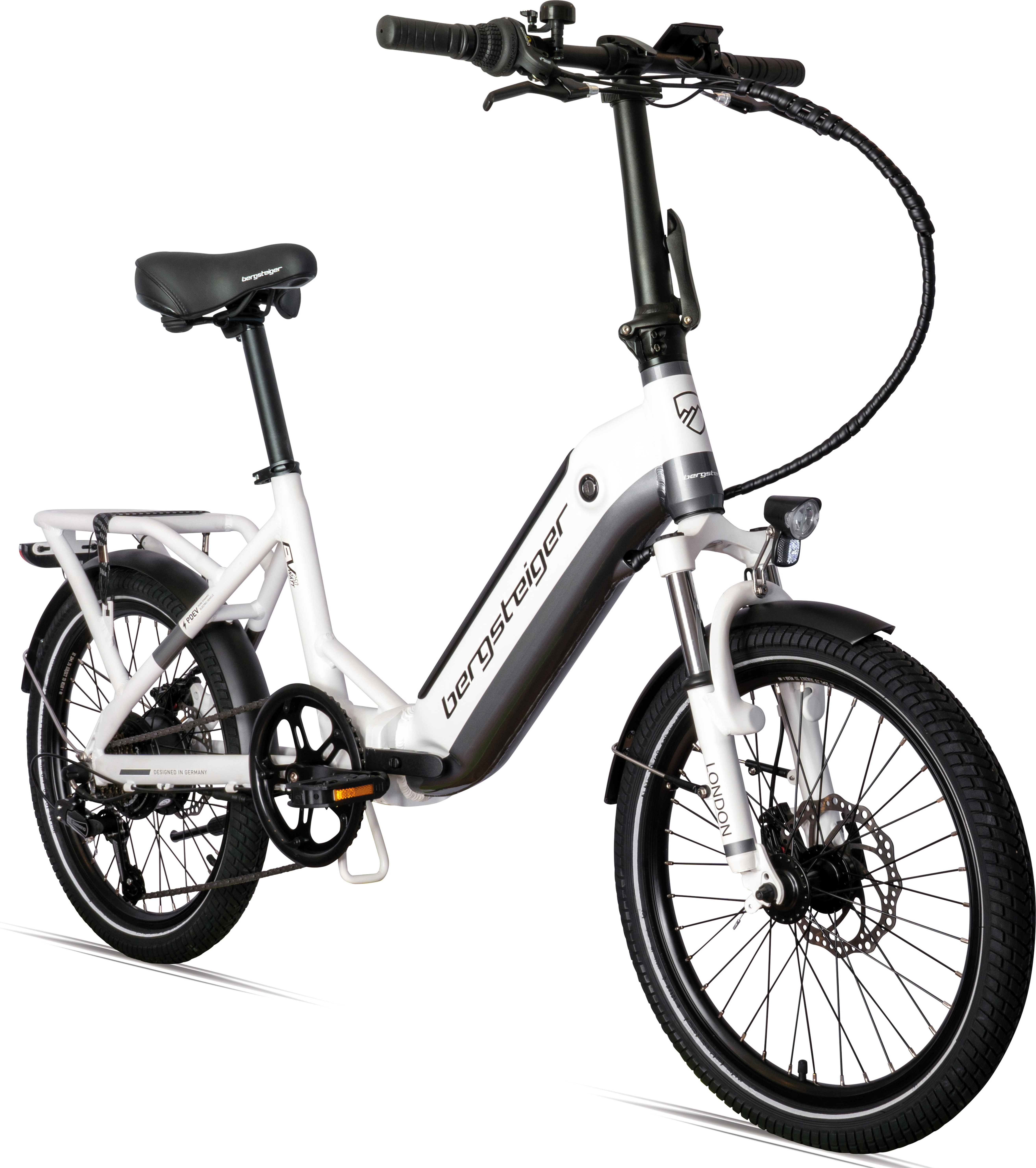 Bergsteiger London, Lithium-Ion (Li-Ion), 12,5 Ah, 36 V, 120 km, 468 Wh, 24 kg