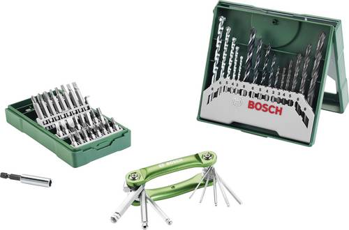 Bosch Accessories 2607017333 41teilig Bohrer- und Bit-Sortiment Metall, Mauerwerk, Stein, Beton, Holz, Buntmetall 3 mm, 4 mm