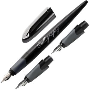 Online Kalligraphie-Stift Air Best Writer Set, Black, Füller mit 3 Federn