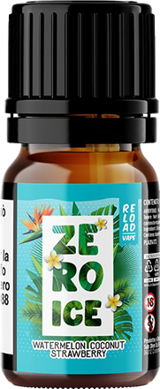 Reload Vape Watermelon Coconut Strawberry Zero Ice Aroma Concentrato 10ml Anguria Cocco Fragola