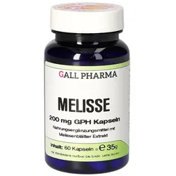Melisse 200 mg Gph Kaps