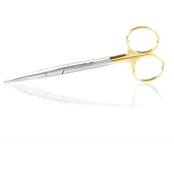 Metzenbaum Präparierschere 14,5 cm mit Hartmetalleinlage gebogen